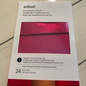 Cricut foil transfer sheets